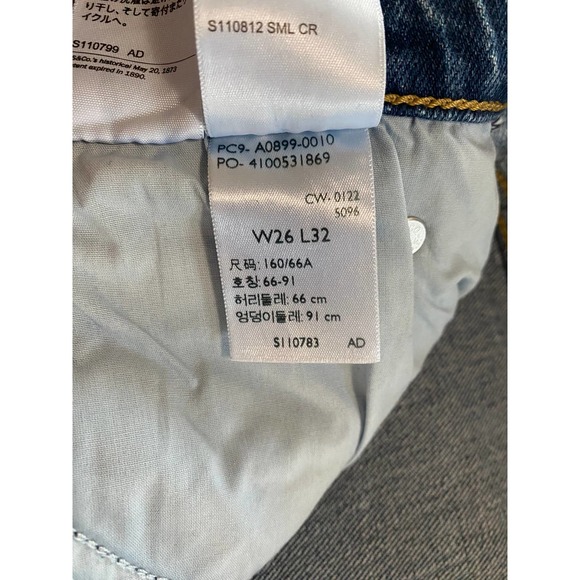 NWT Levi's 70s High Flare Jeans in Sonoma Step - Picture 12 of 15